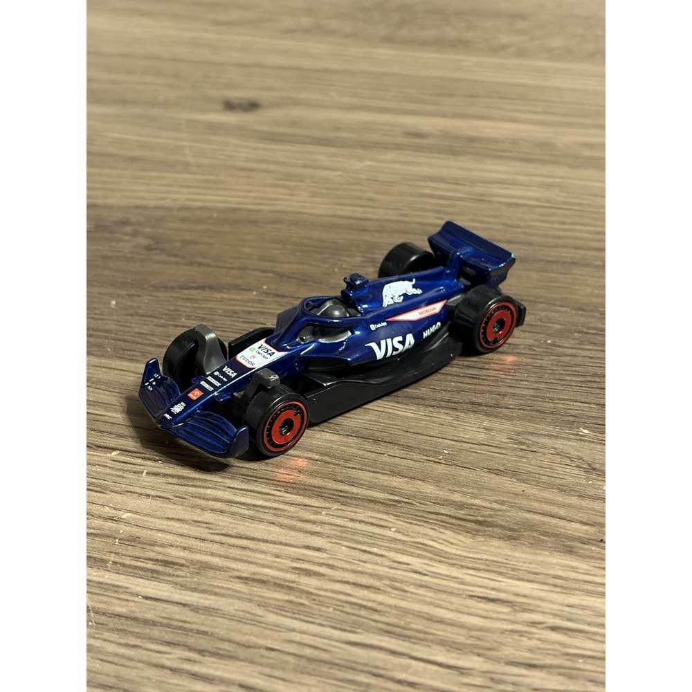 Hot Wheels Visa Cash App Racing Bulls Formula 1 Team Blue 1:64 Diecast Loose